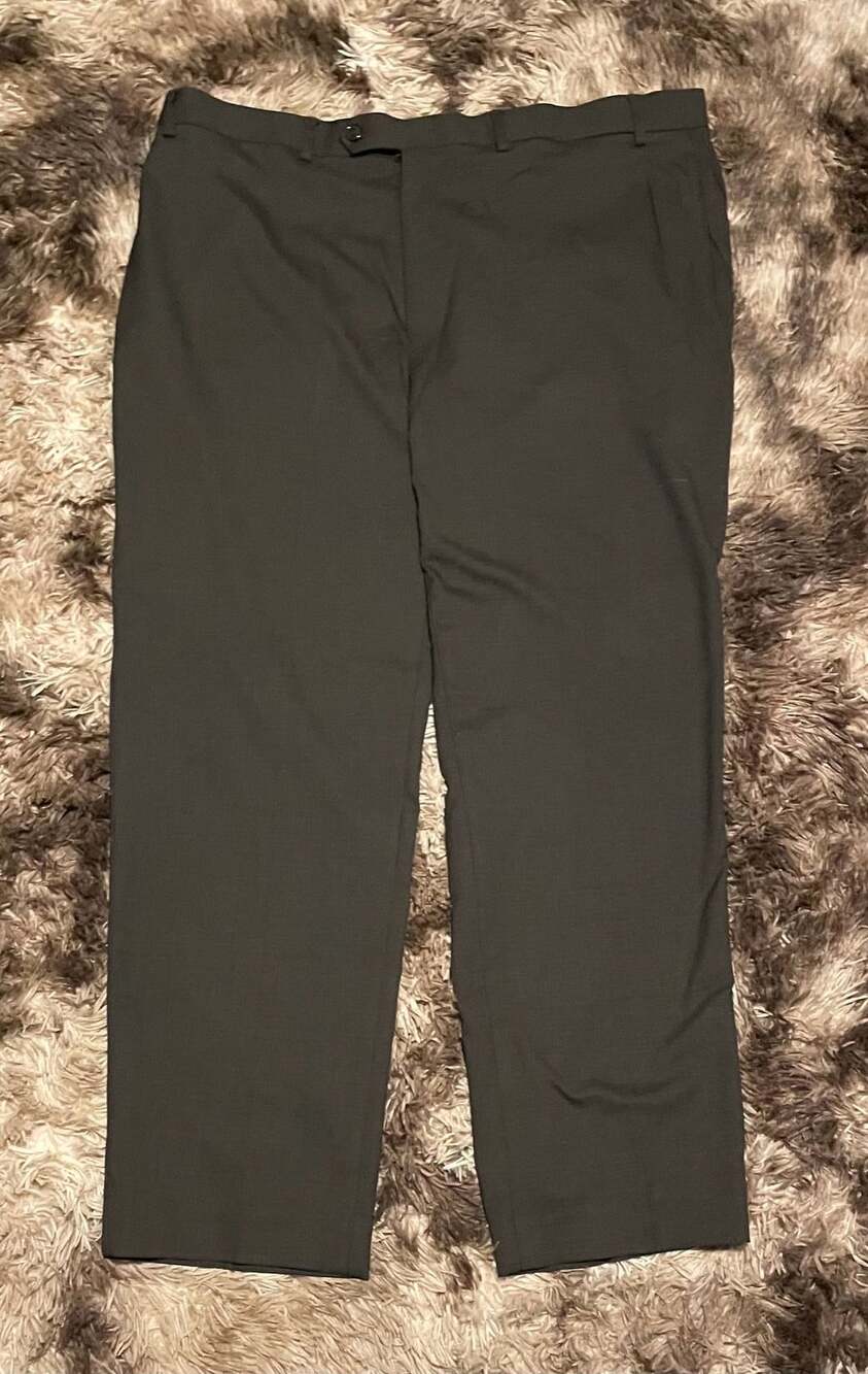 Rare Blue Ralph Lauren Dress Pants Black Suit Slacks